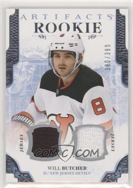 2017-18 Upper Deck Artifacts - Roman Numeral Rookies Redemptions - Silver Relics #V - Will Butcher /399