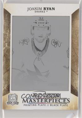 2017-18 Upper Deck Artifacts - Rookie Redemptions - The Cup Masterpieces Printing Plate Black Framed #A-RED204 - Joakim Ryan /1