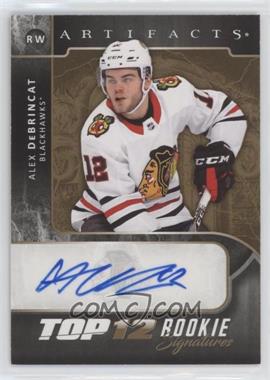 2017-18 Upper Deck Artifacts - Top 12 Rookie Signatures #RS-AD - 2018-19 Upper Deck Artifacts Update - Alex DeBrincat
