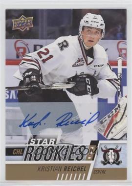 2017-18 Upper Deck CHL - [Base] - Autographs #366 - Star Rookies - Kristian Reichel