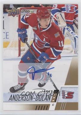 2017-18 Upper Deck CHL - [Base] - Autographs #39 - Jaret Anderson-Dolan