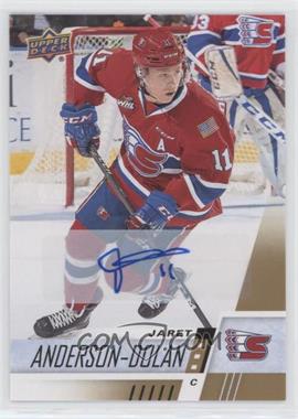 2017-18 Upper Deck CHL - [Base] - Autographs #39 - Jaret Anderson-Dolan