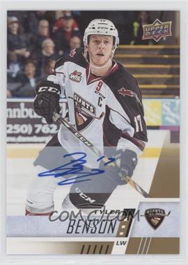 2017-18 Upper Deck CHL - [Base] - Autographs #81 - Tyler Benson