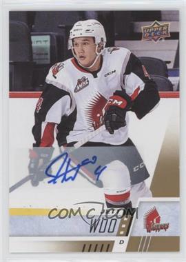 2017-18 Upper Deck CHL - [Base] - Autographs #82 - Jett Woo