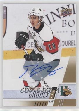 2017-18 Upper Deck CHL - [Base] - Autographs #83 - Benoit-Olivier Groulx