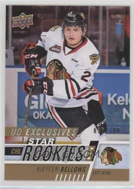 2017-18 Upper Deck CHL - [Base] - Exclusives #329 - Star Rookies - Kieffer Bellows /100