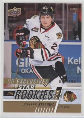 2017-18 Upper Deck CHL - [Base] - Exclusives #329 - Star Rookies - Kieffer Bellows /100