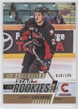 2017-18 Upper Deck CHL - [Base] - Exclusives #383 - Star Rookies - Dennis Cholowski /100