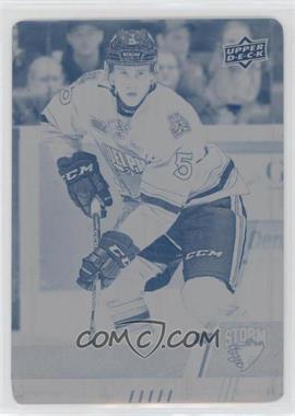 2017-18 Upper Deck CHL - [Base] - Printing Plate Cyan #224 - Dmitri Samorukov /1