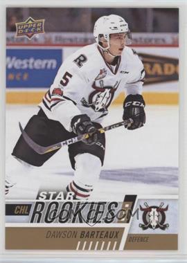 2017-18 Upper Deck CHL - [Base] #334 - Star Rookies - Dawson Barteaux