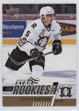 2017-18 Upper Deck CHL - [Base] #334 - Star Rookies - Dawson Barteaux