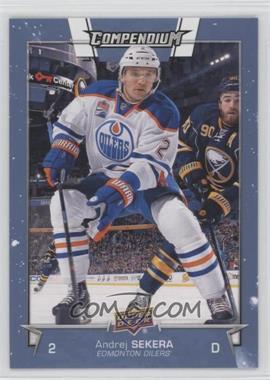 2017-18 Upper Deck Compendium - [Base] - Blue #104 - Andrej Sekera