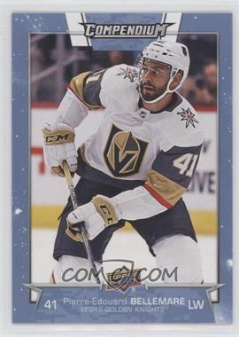 2017-18 Upper Deck Compendium - [Base] - Blue #558 - Pierre-Edouard Bellemare