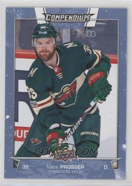 2017-18 Upper Deck Compendium - [Base] - Blue #706 - Nate Prosser