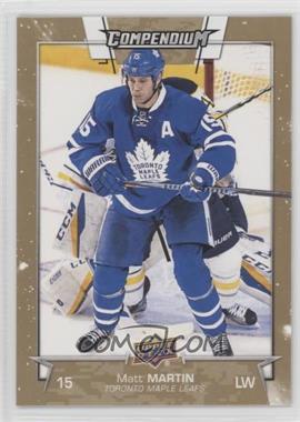 2017-18 Upper Deck Compendium - [Base] - Gold #236 - Matt Martin