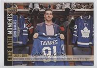 (July 1, 2018) – Ontario Native, John Tavares, Returns Home in Blockbuster Sign…