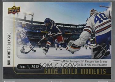 2017-18 Upper Deck Game Dated Moments - [Base] #31 - 1st Period - (Jan. 1, 2018) – The NHL Winter Classic in New York Sees the Rangers Top the Sabres in OT Thriller