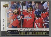 1st Period - (Oct. 7, 2017) - Ovechkin Becoms First Player in 100 Years to Star…