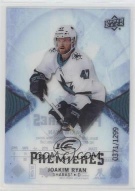 2017-18 Upper Deck Ice - [Base] #105 - Ice Premieres - Joakim Ryan /1299