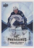 Ice Premieres - Brendan Lemieux #/1,299