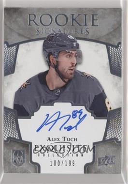2017-18 Upper Deck Ice - Exquisite Rookie Signatures #ERS-AT - Alex Tuch /199 [Noted]