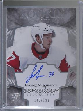 2017-18 Upper Deck Ice - Exquisite Rookie Signatures #ERS-ES - Evgeny Svechnikov /199 [Noted]