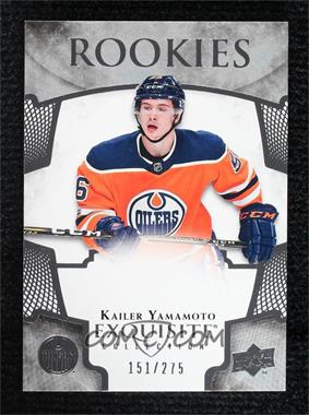 2017-18 Upper Deck Ice - Exquisite Rookies #R-11 - Kailer Yamamoto /275