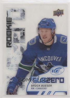 2017-18 Upper Deck Ice - Subzero rookie Variations #V1 - Brock Boeser [Noted]