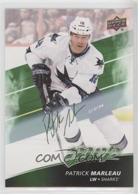 2017-18 Upper Deck MVP - [Base] - Green Script #47 - Patrick Marleau