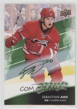 2017-18 Upper Deck MVP - [Base] - Green Script #93 - Sebastian Aho