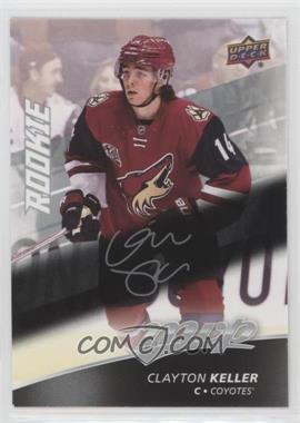 2017-18 Upper Deck MVP - [Base] - Silver Script #248 - High Series Rookies - Clayton Keller