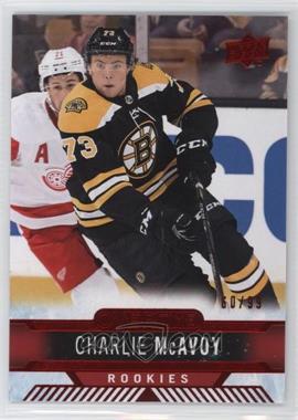 2017-18 Upper Deck Overtime - [Base] - Red Foil #110 - Charlie McAvoy /99