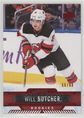 2017-18 Upper Deck Overtime - [Base] - Red Foil #175 - Will Butcher /99