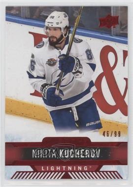 2017-18 Upper Deck Overtime - [Base] - Red Foil #61 - Nikita Kucherov /99