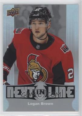 2017-18 Upper Deck Overtime - Next in Line #NL-8 - Logan Brown