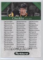 Checklist - Sidney Crosby (Cards 101-200)