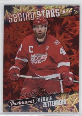 2017-18 Upper Deck Parkhurst - Seeing Stars - Red #SS-3 - Henrik Zetterberg