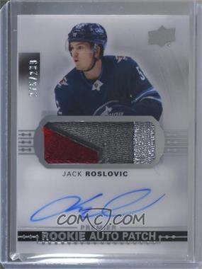 2017-18 Upper Deck Premier - Acetate Rookie Auto Patch #AR-JR - Jack Roslovic /299