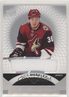 2017-18 Upper Deck Premier - [Base] - Jerseys #59 - Premier Rookie - Nick Merkley