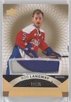 Legends - Rod Langway #/25