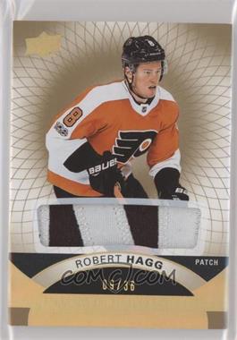 2017-18 Upper Deck Premier - [Base] - Premium Materials #87 - Premier Rookie - Robert Hagg /36