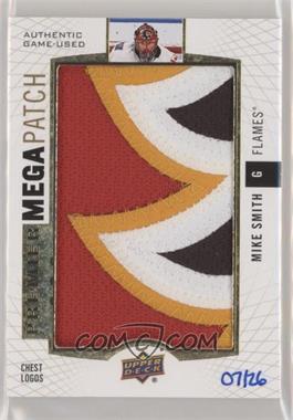 2017-18 Upper Deck Premier - Mega Patch Jumbo Relics - Chest Logos #PMP-SM - Mike Smith /26