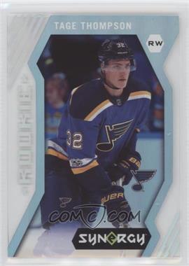 2017-18 Upper Deck Synergy - [Base] #86 - Tier 2 - Rookie - Tage Thompson /18