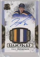 Rookie Patch Autograph - Tage Thompson #/24