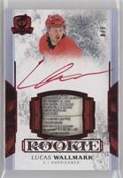 Rookie Tag Autograph - Lucas Wallmark #/8