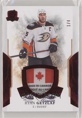 2017-18 Upper Deck The Cup - [Base] - Red Foil #2 - Ryan Getzlaf /4