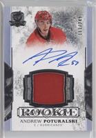 Rookie Patch Autograph - Andrew Poturalski #/249