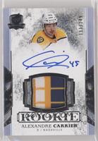 Rookie Patch Autograph - Alexandre Carrier [Noted] #/249