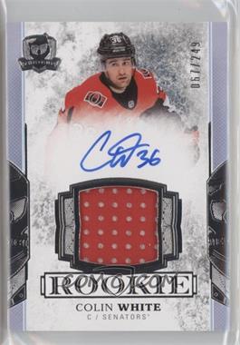 2017-18 Upper Deck The Cup - [Base] #159 - Rookie Patch Autograph - Colin White /249
