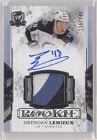 Rookie Patch Autograph - Brendan Lemieux [Noted] #/249